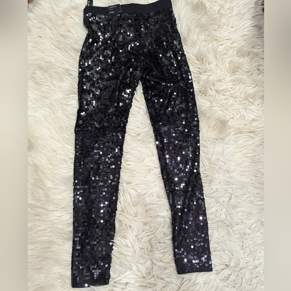 Express high rise Sequined leggings - Picture 3 of 4